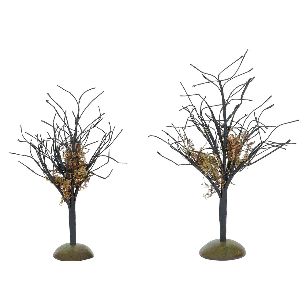 D-56 Collectible: Midnight Moss Trees