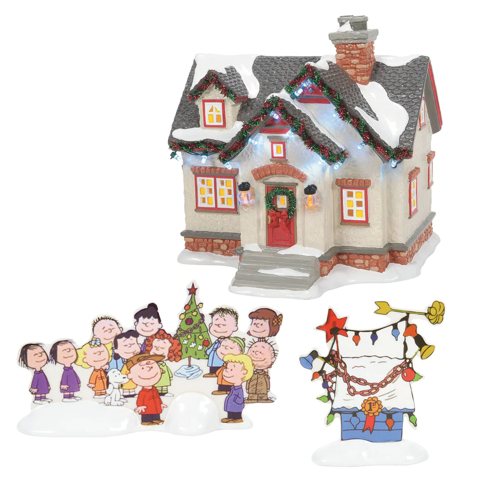 D-56 Christmas Collectible: The Peanuts House