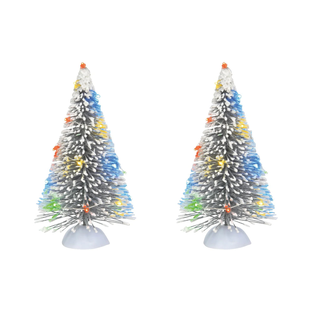 D-56 Village Tree: Frosted White Sisal Trees