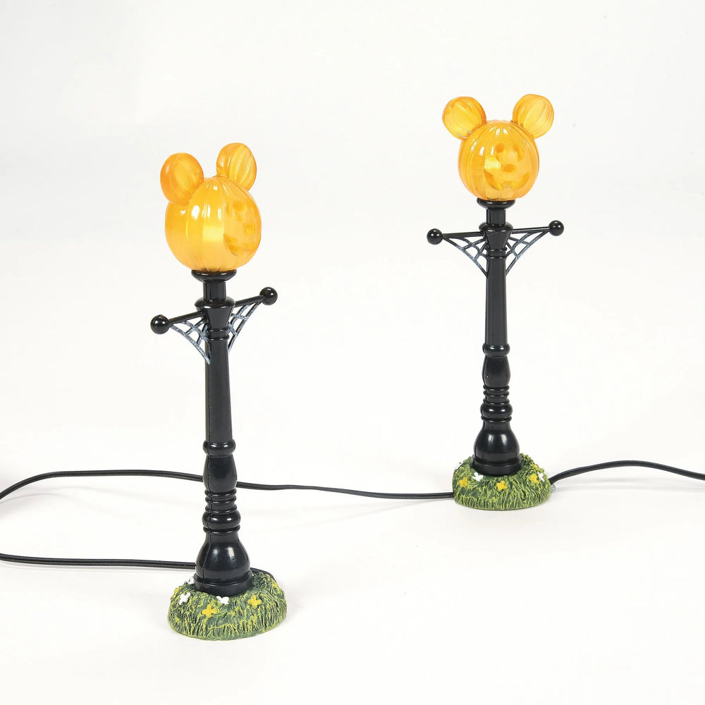 
                  
                    D-56 Halloween Collectible: Disney Mickey's Pumpkintown Street Lights
                  
                