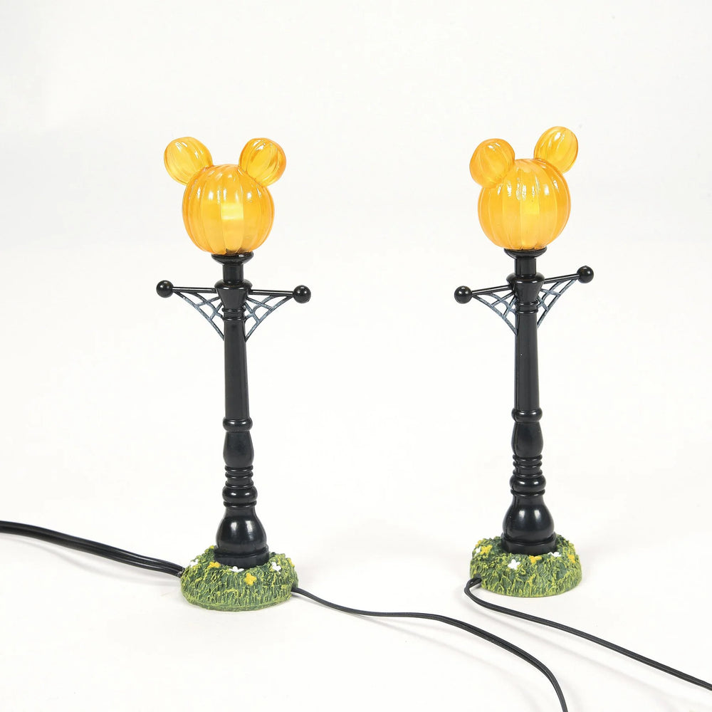 
                  
                    D-56 Halloween Collectible: Disney Mickey's Pumpkintown Street Lights
                  
                