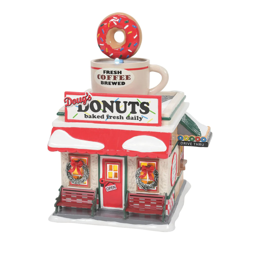 
                  
                    D-56 Christmas Collectible: Doug's Donut Shop
                  
                