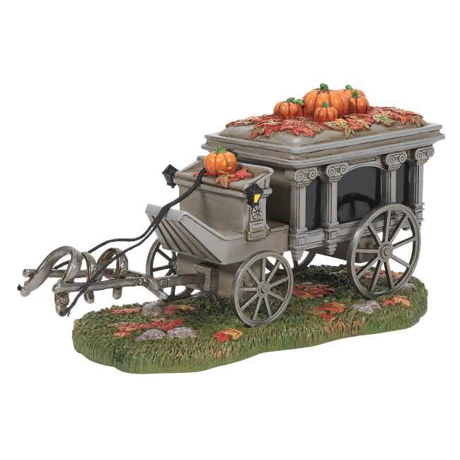 D-56 Halloween Collectible: Haunted Mansion Disneyland Haunted Hearse