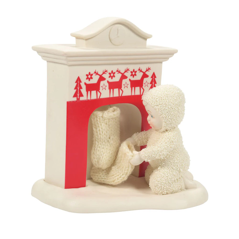 Snowbabies® Hung By The Chimney With Care