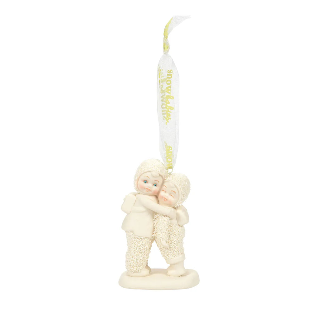 Snowbabies® Ornament Can't Get Enough Hugs