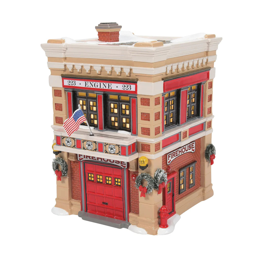 
                  
                    D-56 Christmas Collectible: Engine 223 Fire House
                  
                