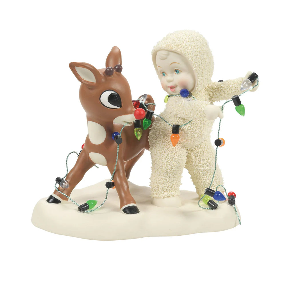 Snowbabies® Rudolph Light It Up, Rudolph