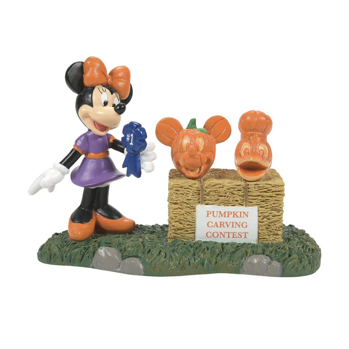 D-56 Halloween Collectible: Disney Minnie Picks A Winner