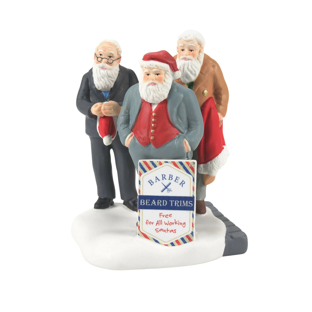 D-56 Collectible: CC A Shave In Time For Christmas