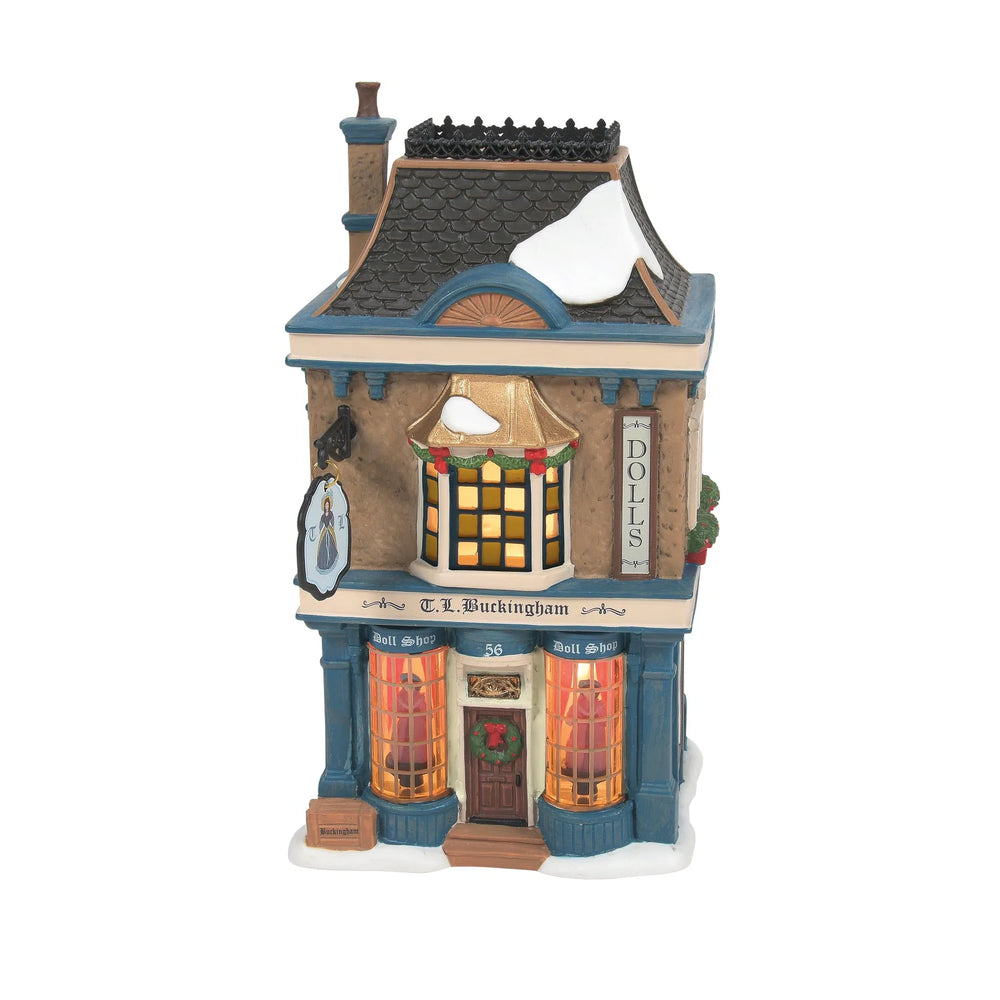 D-56 Collectible: DV TL Buckingham Doll Shop