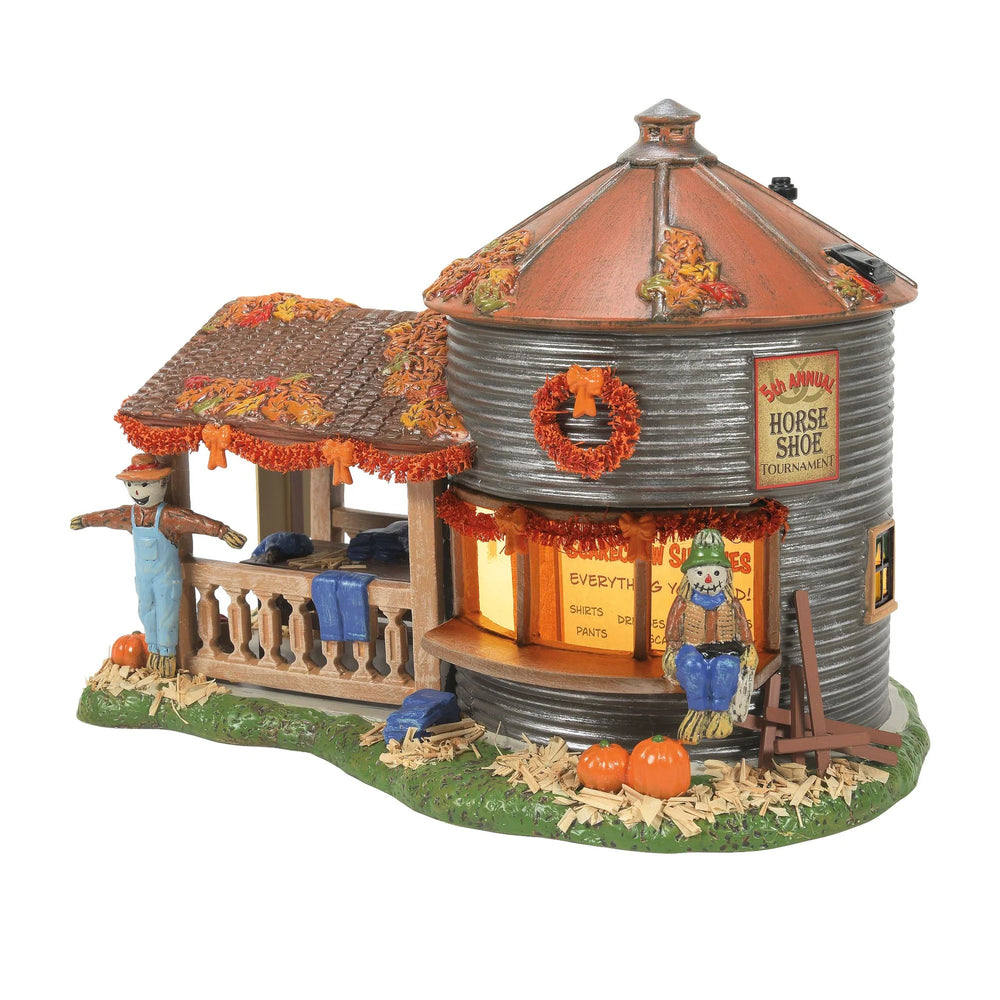 D-56 Halloween Collectible: Make & Take Scarecrow Shack