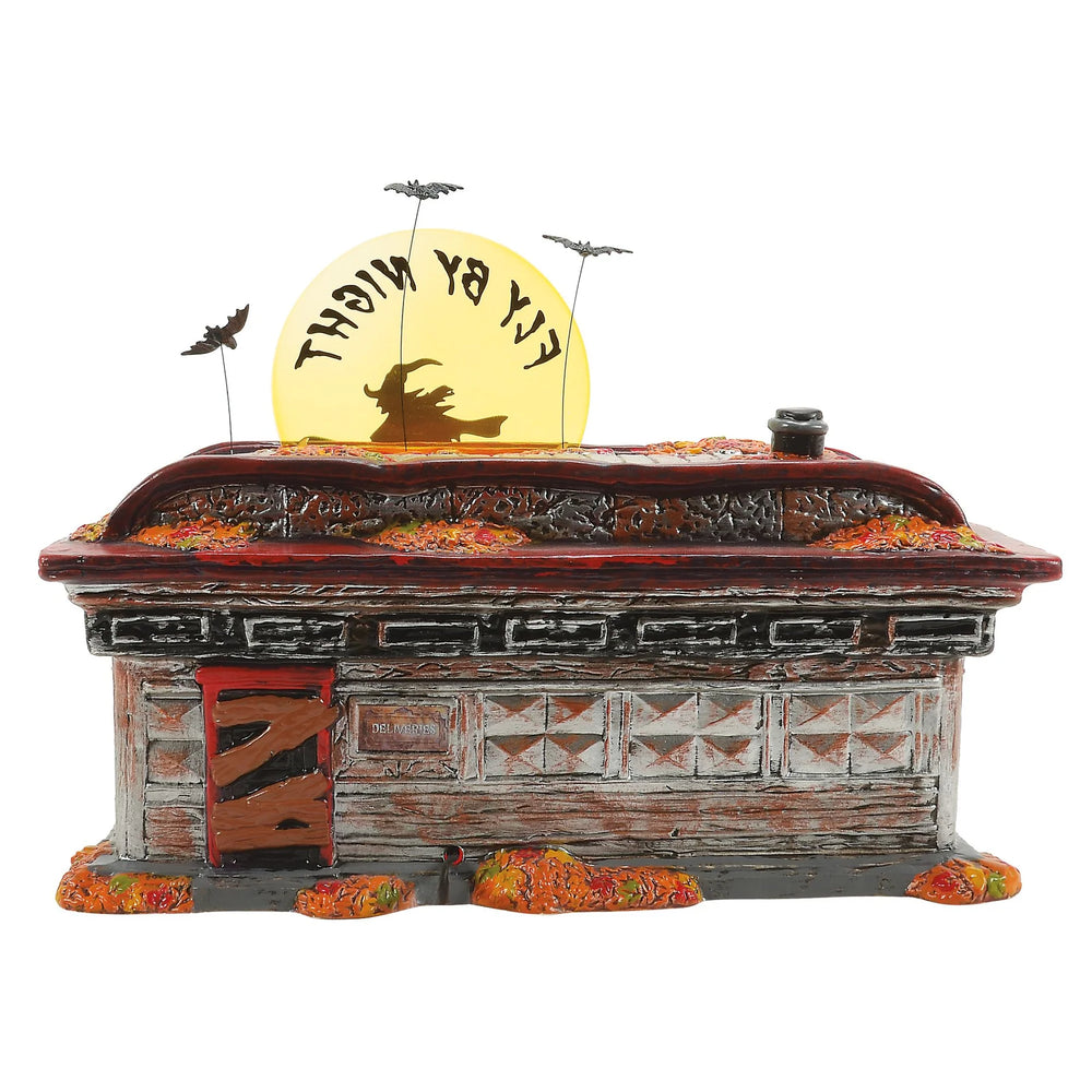 
                  
                    D-56 Halloween Collectible: Fly By Night Diner
                  
                