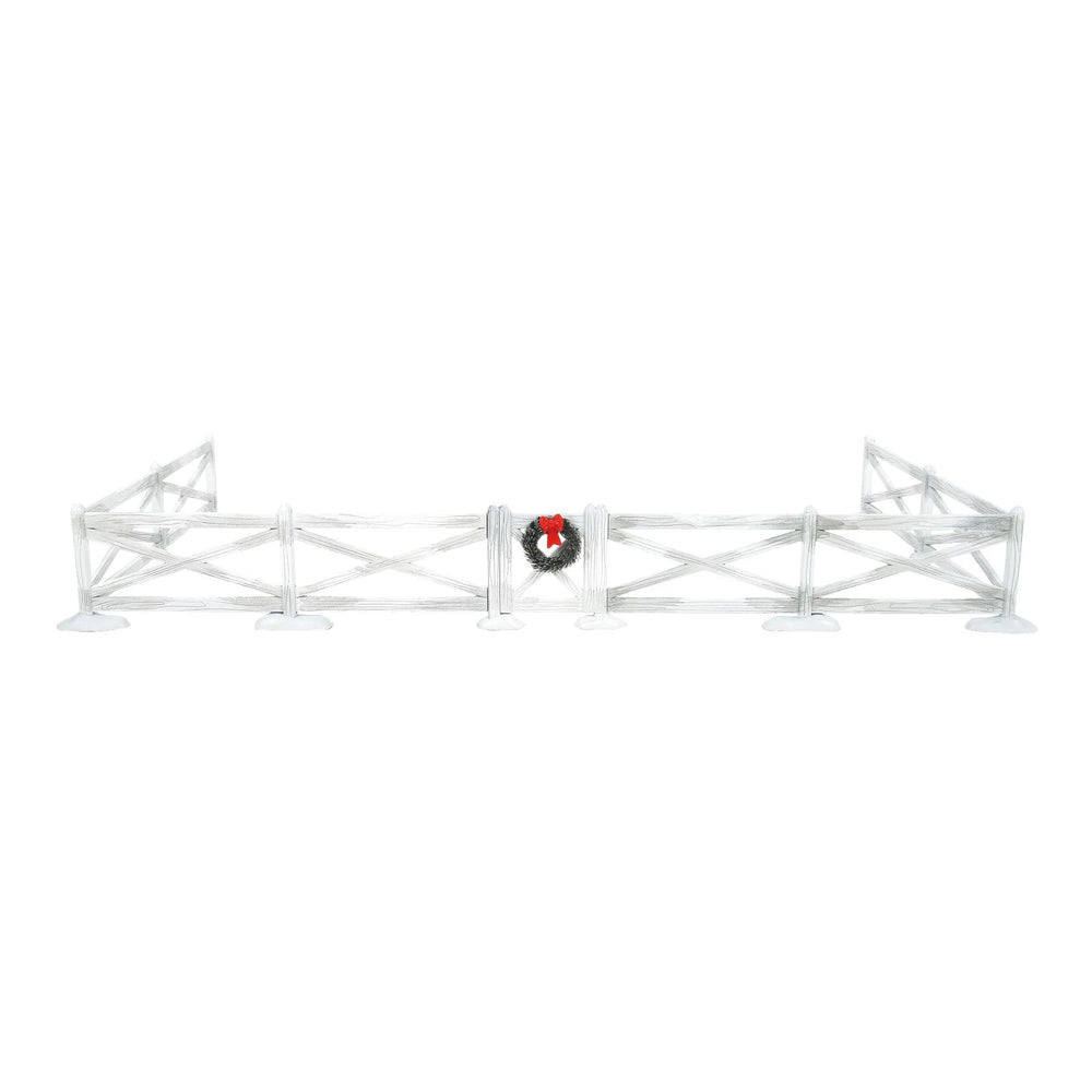 
                  
                    D-56 Village Accessory: Crossbuck Fence Set White
                  
                