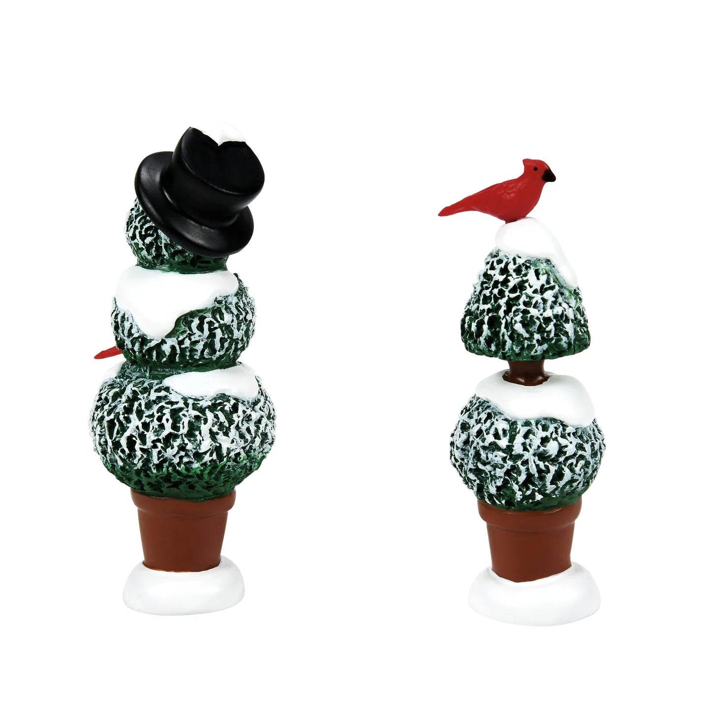 
                  
                    D-56 Village Accessory: Cardinal Christmas Topiaries
                  
                