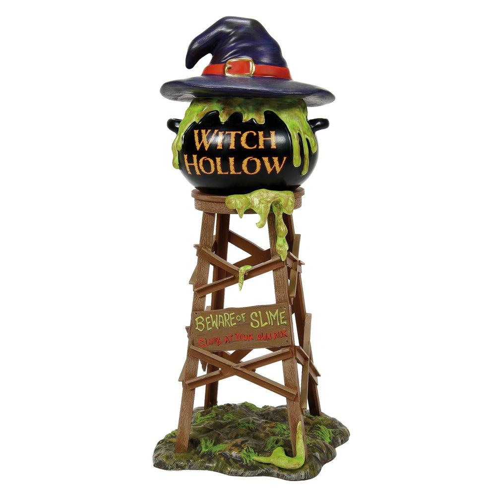 D-56 Halloween Collectible: Witch Hollow Water Tower