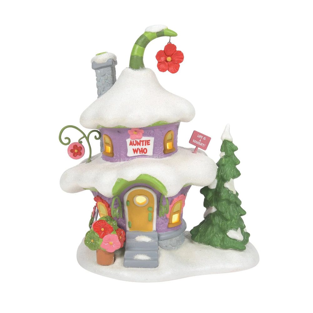 D-56 Collectible: Grinch Auntie Who's House