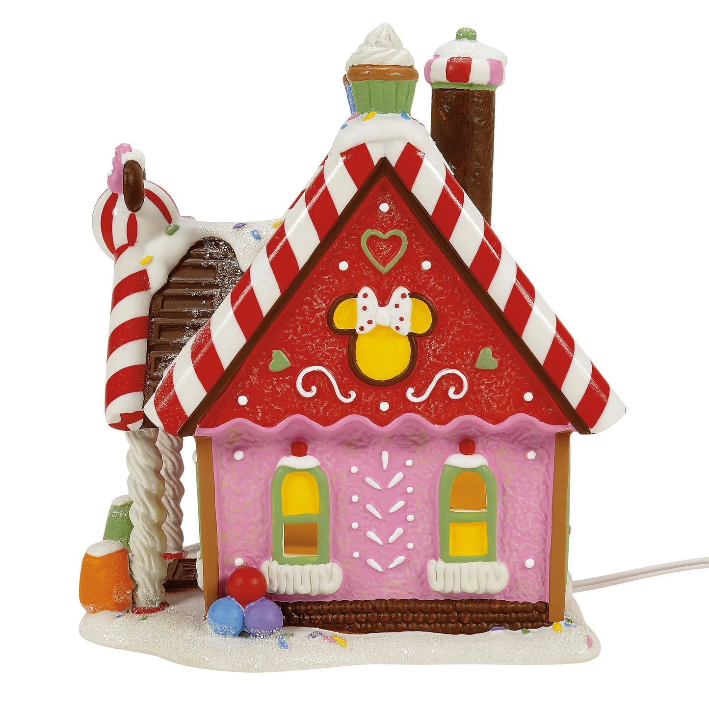 
                  
                    D-56 Collectible: Disney Minnie's Peppermint Villa
                  
                