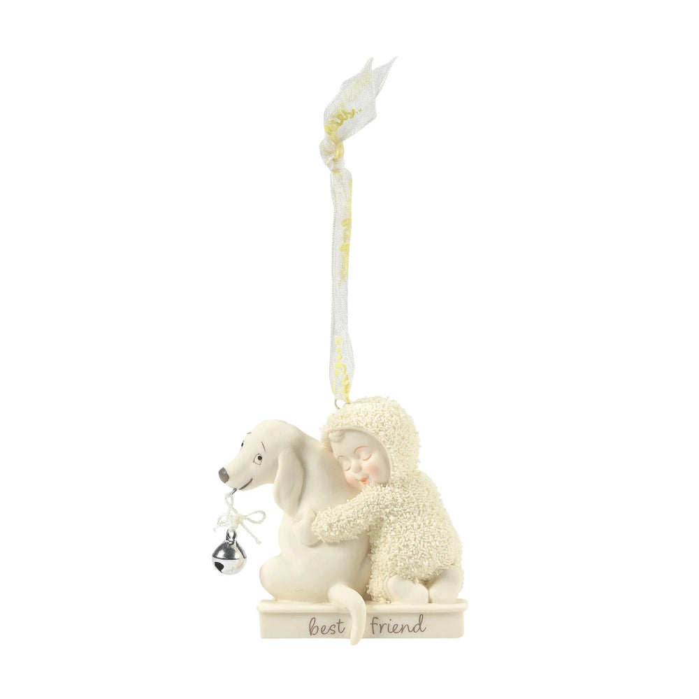 Snowbabies® Ornament Clip, Dog Best Friend