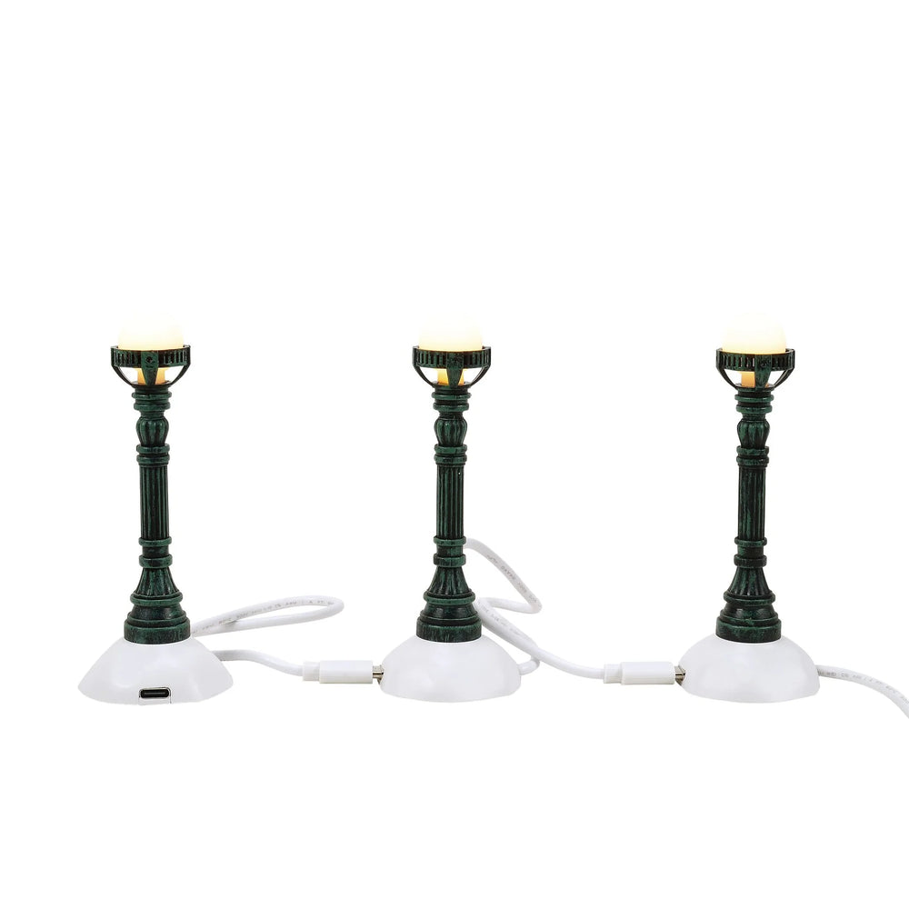 D-56 Village Accessory: Lamp Post Copper