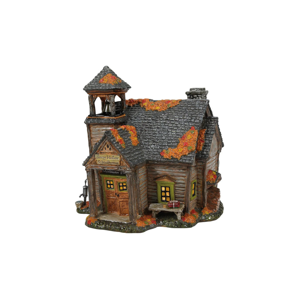 D-56 Halloween Collectible: Sleepy Hollow Schoolhouse