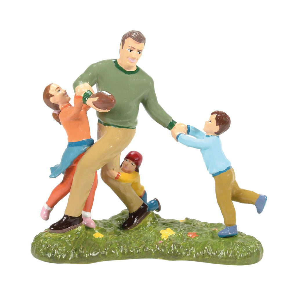 D-56 Halloween Collectible: Let's Get Dad!