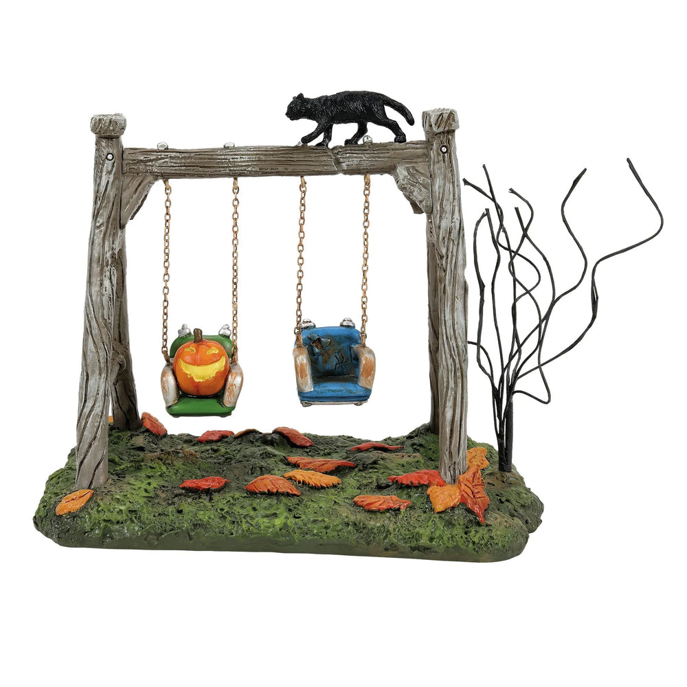 D-56 Halloween Collectible: Got A Push?
