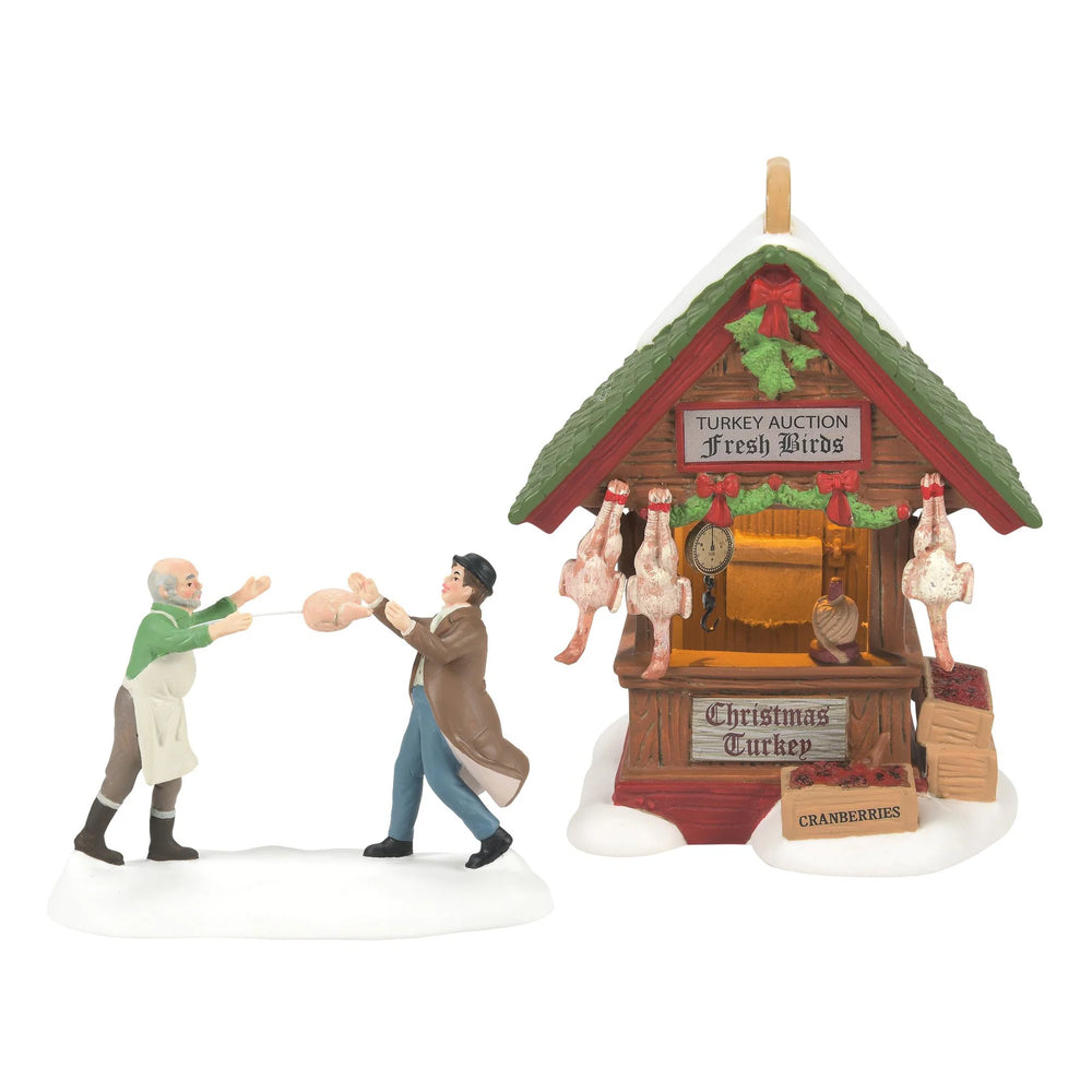 D-56 Collectible: DV Market Dressed Turkey Auction