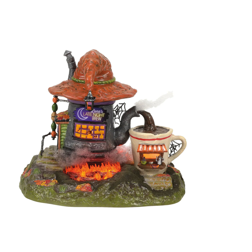 D-56 Halloween Collectible: Luna's Late Night Brew First Edition