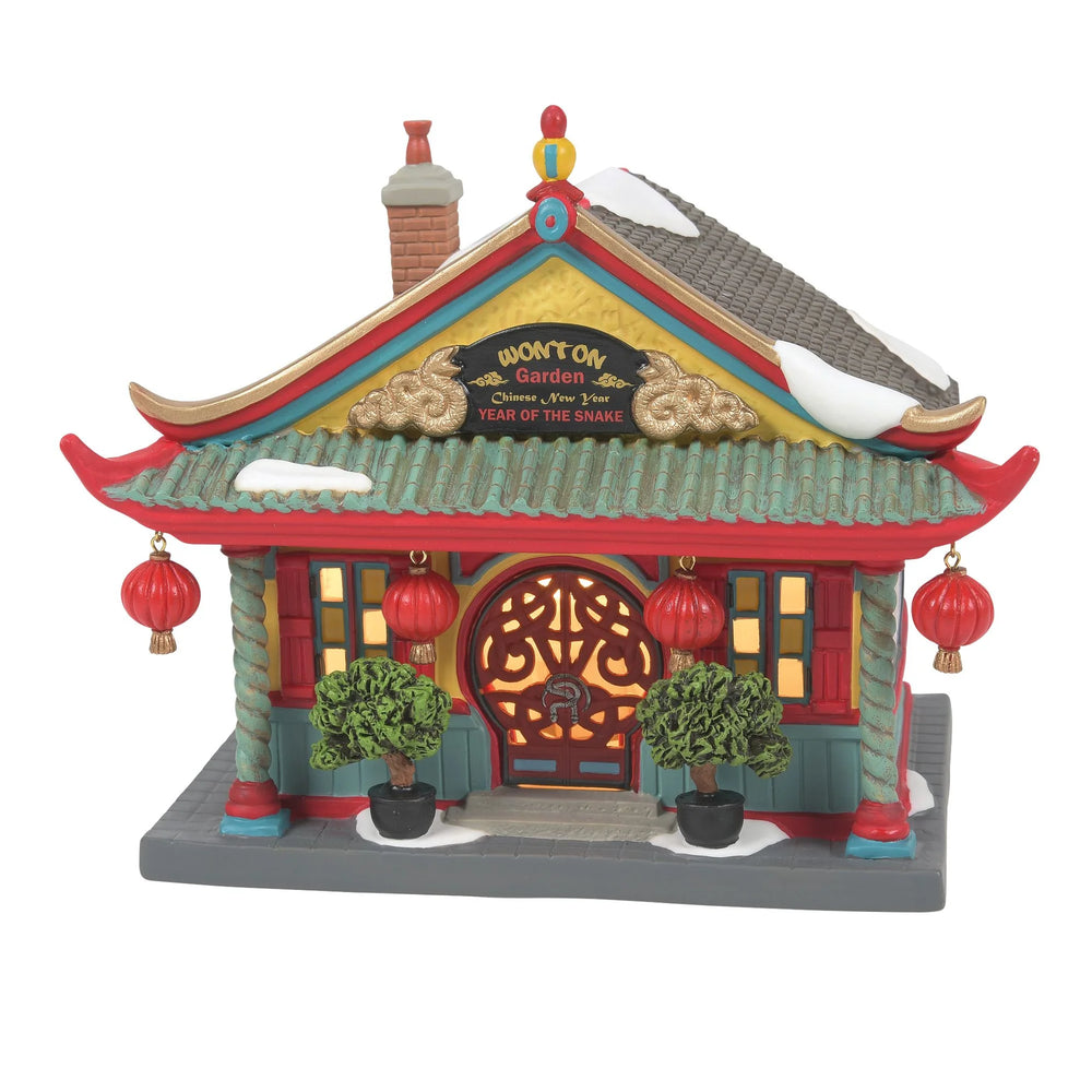 D-56 Collectible: CC Chinatown The Wonton Garden