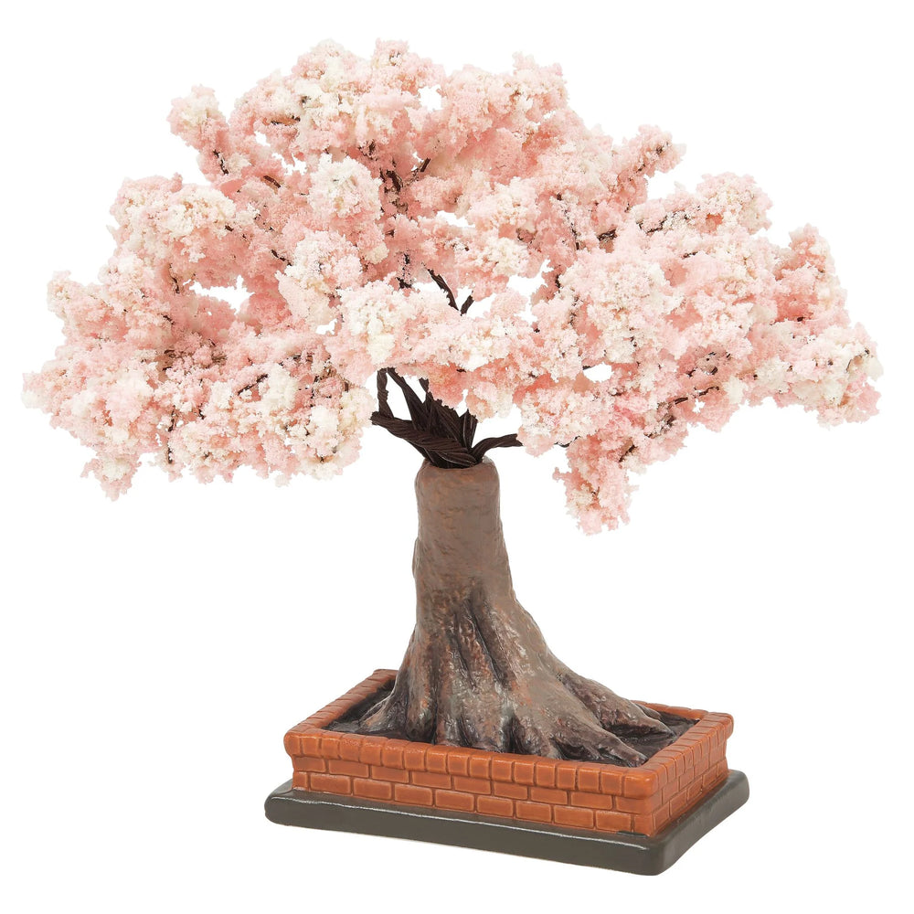 D-56 Village Tree: Cherry Blossom in Bloom