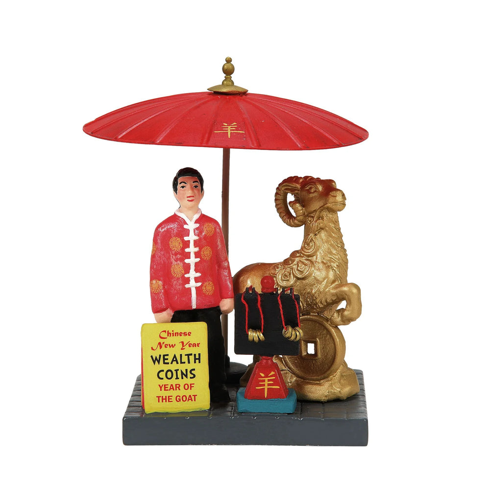 D-56 Collectible: CC Chinatown Luck Nckle Are The Goat!