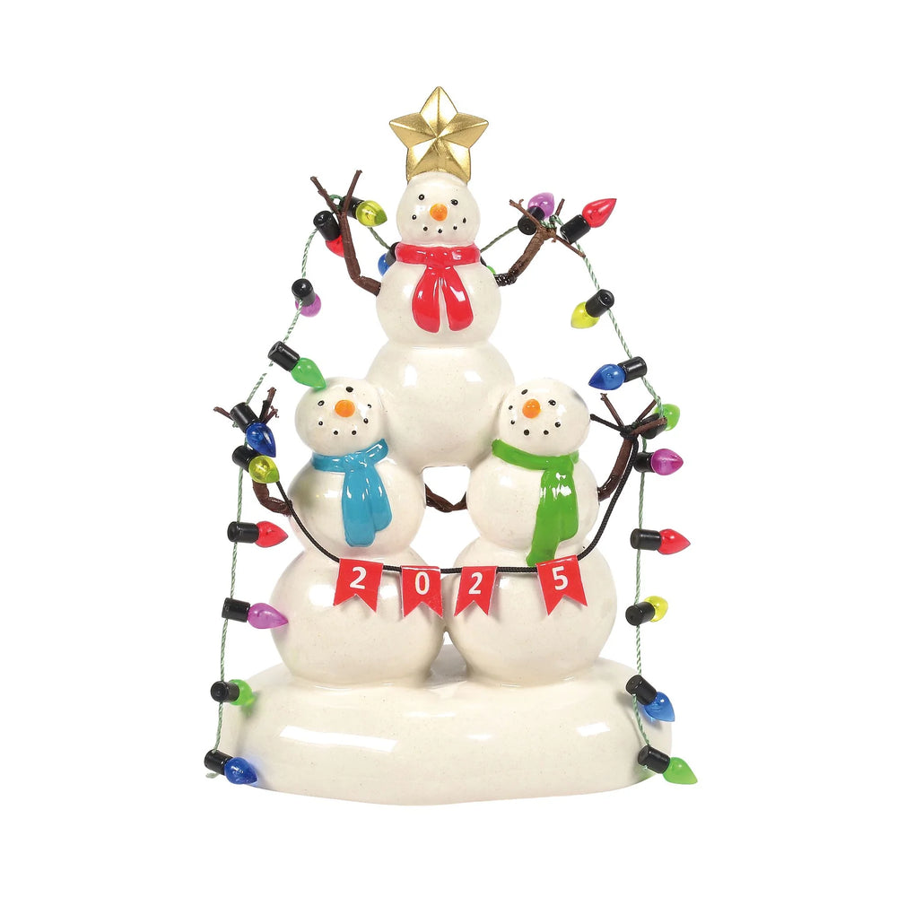 D-56 Village Accessory: Lucky the Snowman 2025