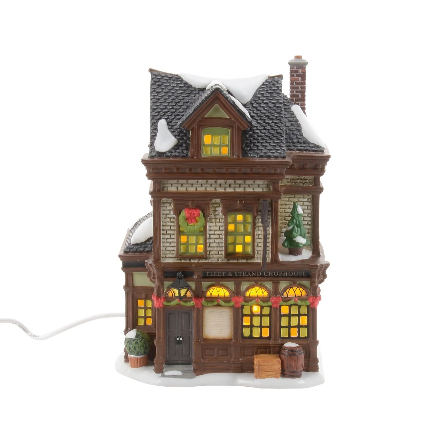 
                  
                    D-56 Collectible: DV The Fleet & Strand Chophouse First Edition
                  
                
