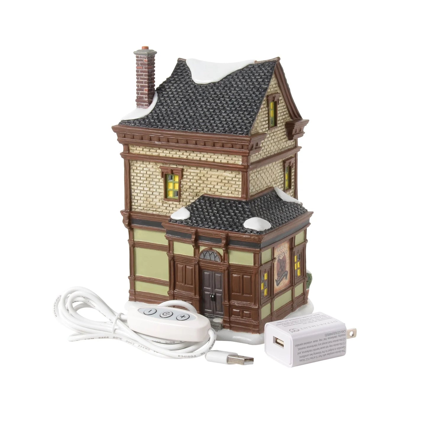 
                  
                    D-56 Collectible: DV The Fleet & Strand Chophouse First Edition
                  
                