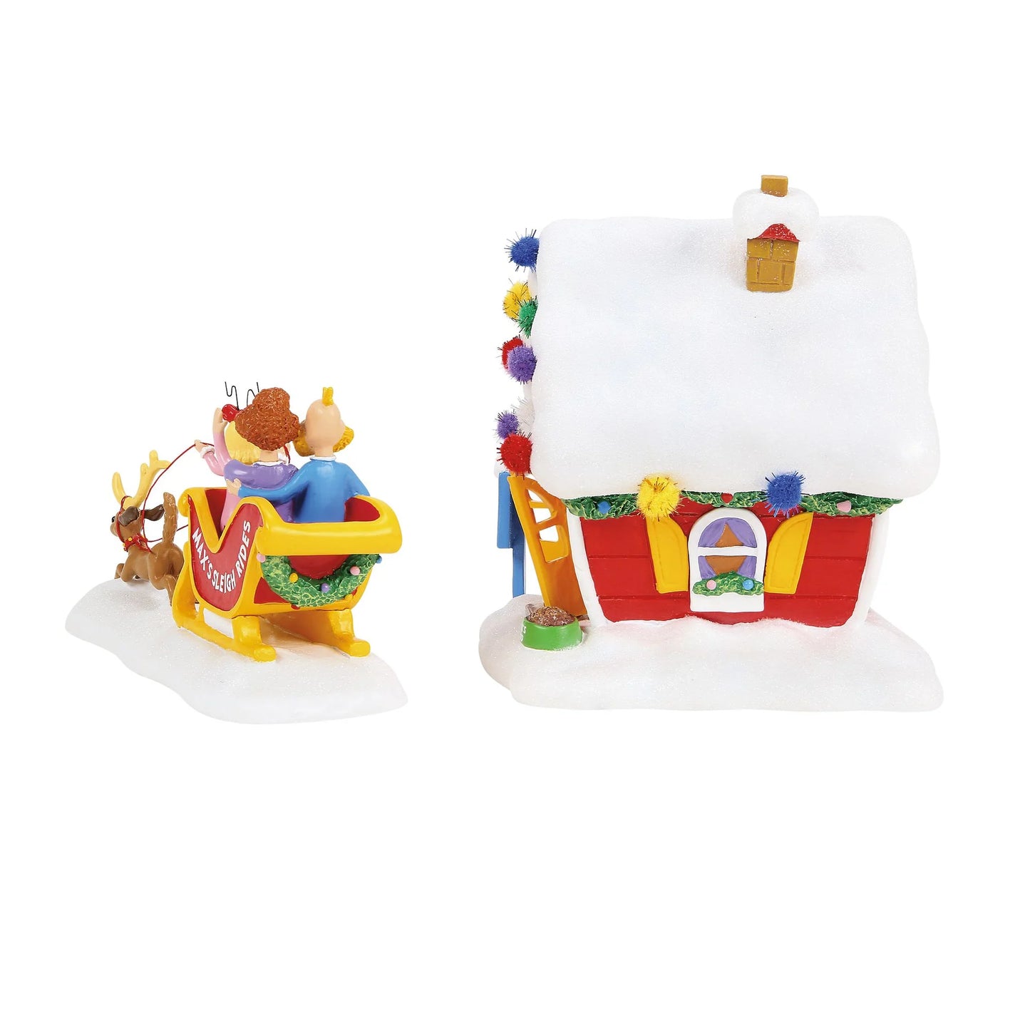 
                  
                    D-56 Collectible: Grinch Max's Sleigh Rides
                  
                