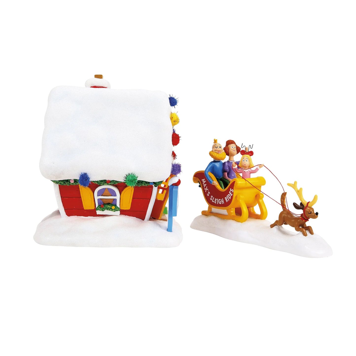 
                  
                    D-56 Collectible: Grinch Max's Sleigh Rides
                  
                