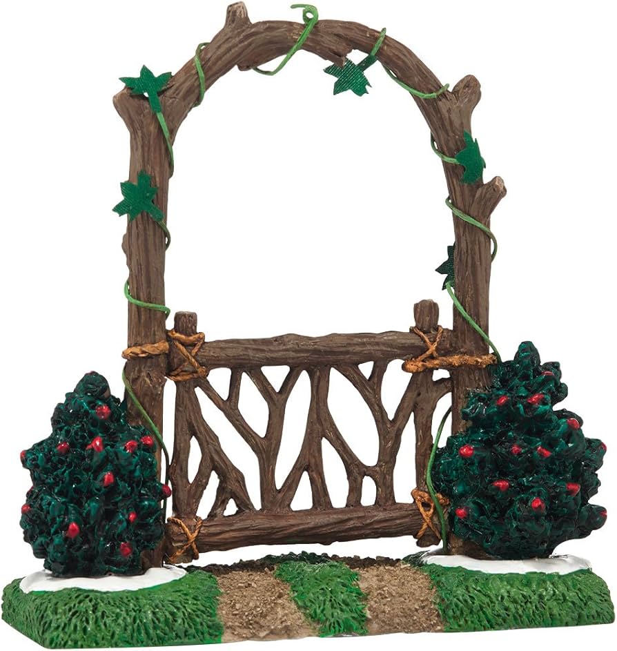 D-56 Village Accessory: Woodland Arbor Gate