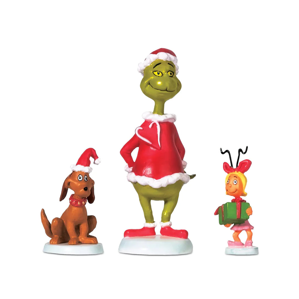 D-56 Collectible: Grinch Max & Cindy-Lou Who