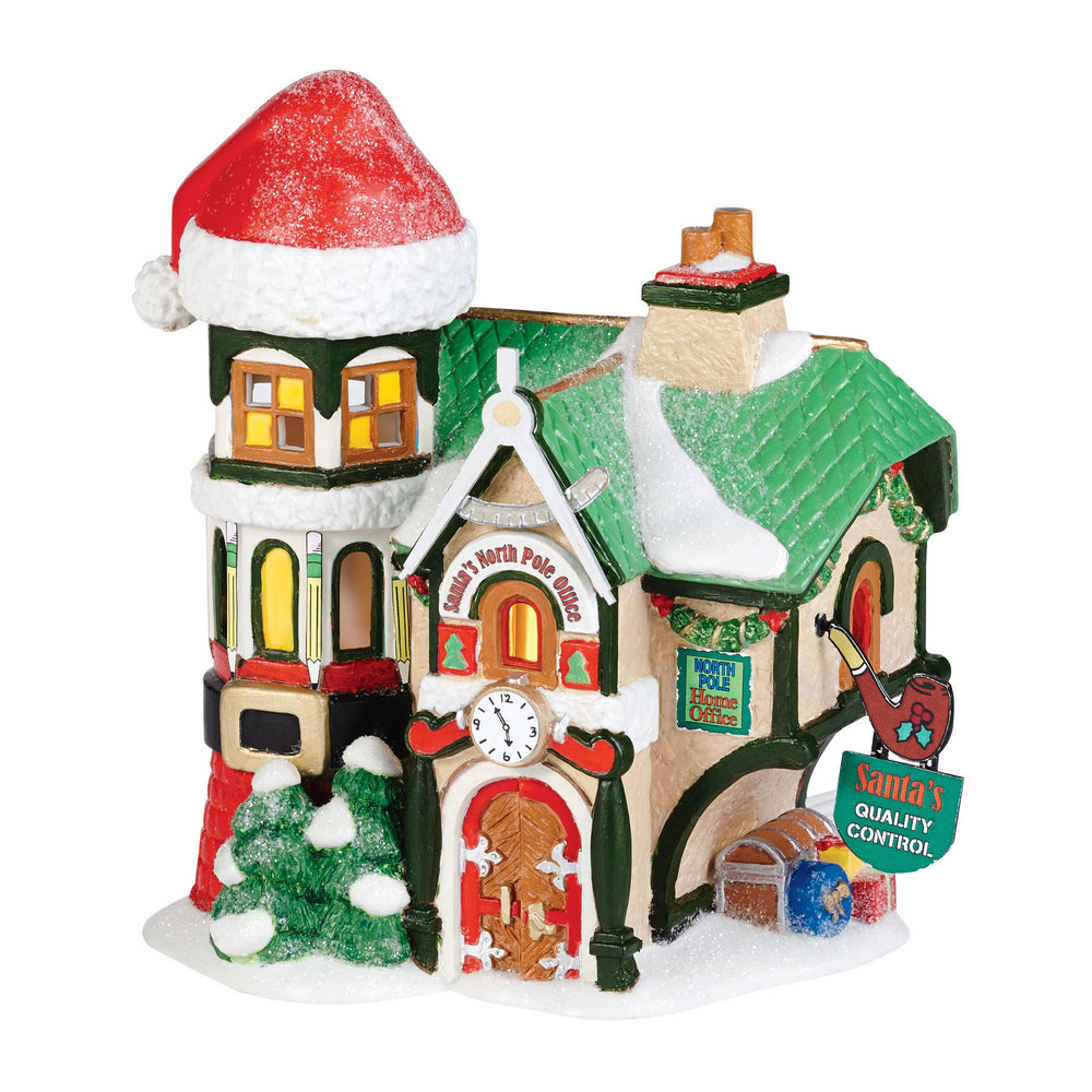 D-56 Collectible: NP Santa's North Pole Office