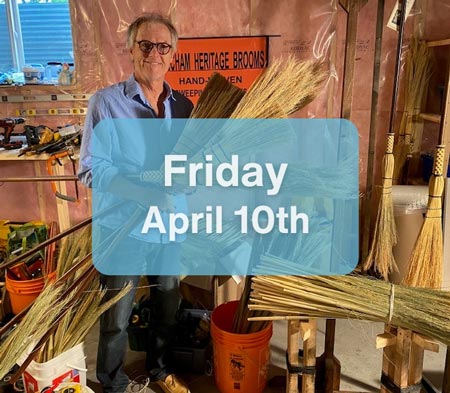 Hand-Woven Broom Making Workshop (Fri. April 10, 2026)