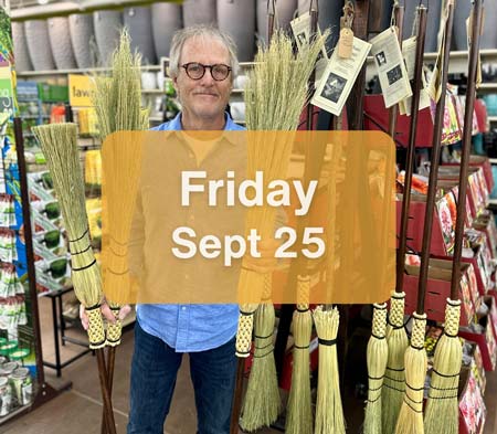 
                  
                    Hand-Woven Broom Making Workshop (Fri. Sept. 25 2026)
                  
                