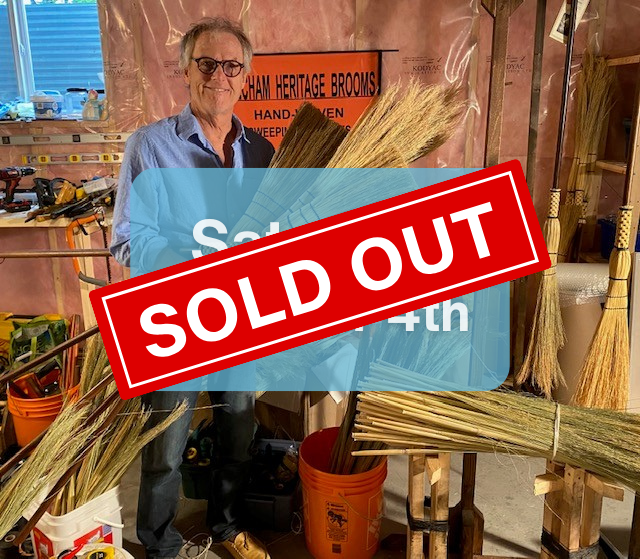 Hands-on Hand-Woven Broom Making Workshop (Sat. Oct 4th)