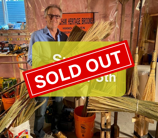 Hands-on Hand-Woven Broom Making Workshop (Sun. Oct 5th)