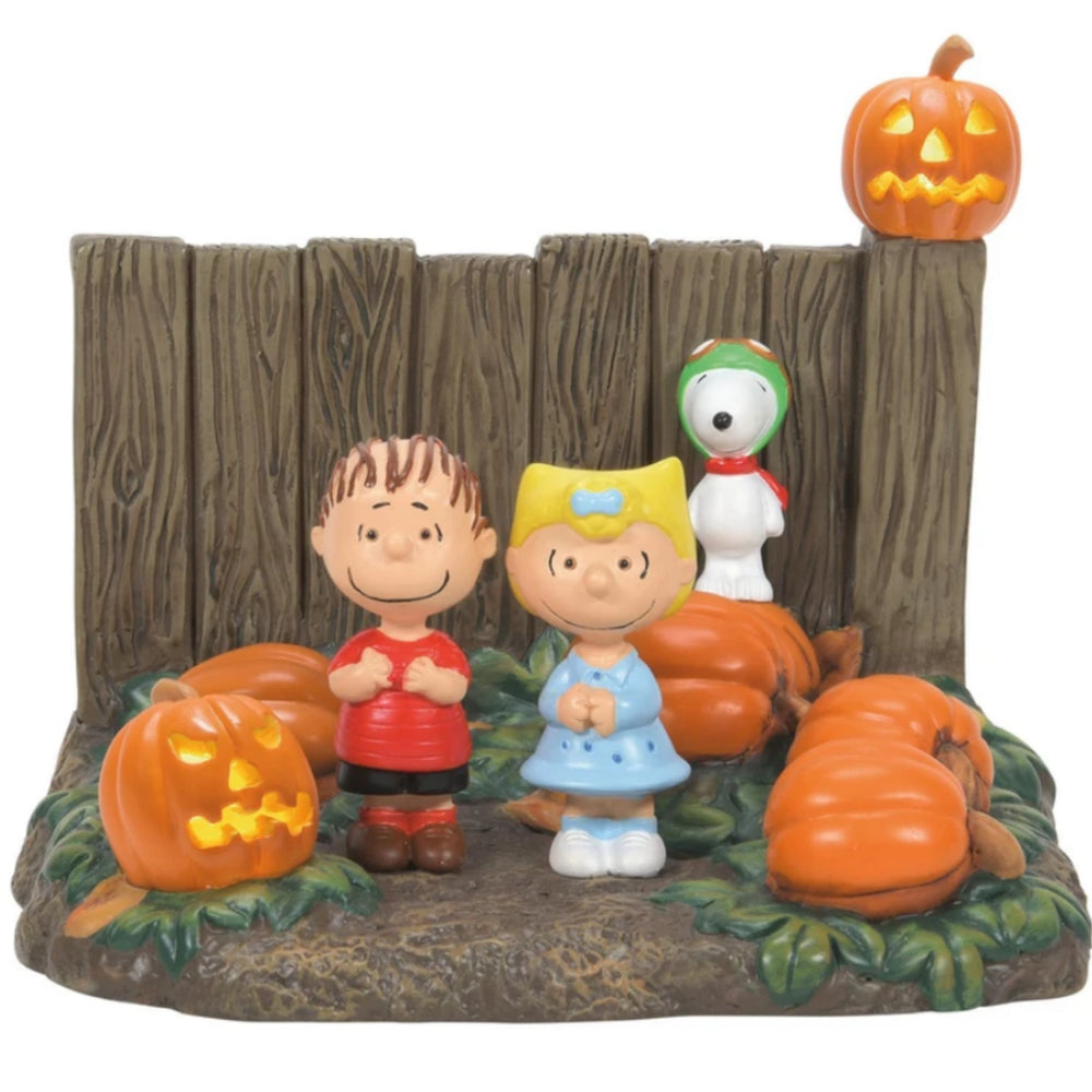 D-56 Halloween Collectible: Peanuts Is It The Great Pumpkin?