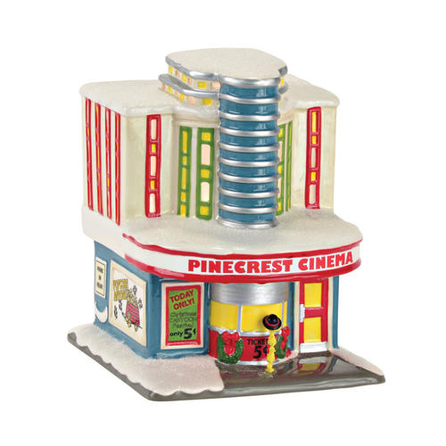 D-56 Collectible: Peanuts Pinecrest Cinema