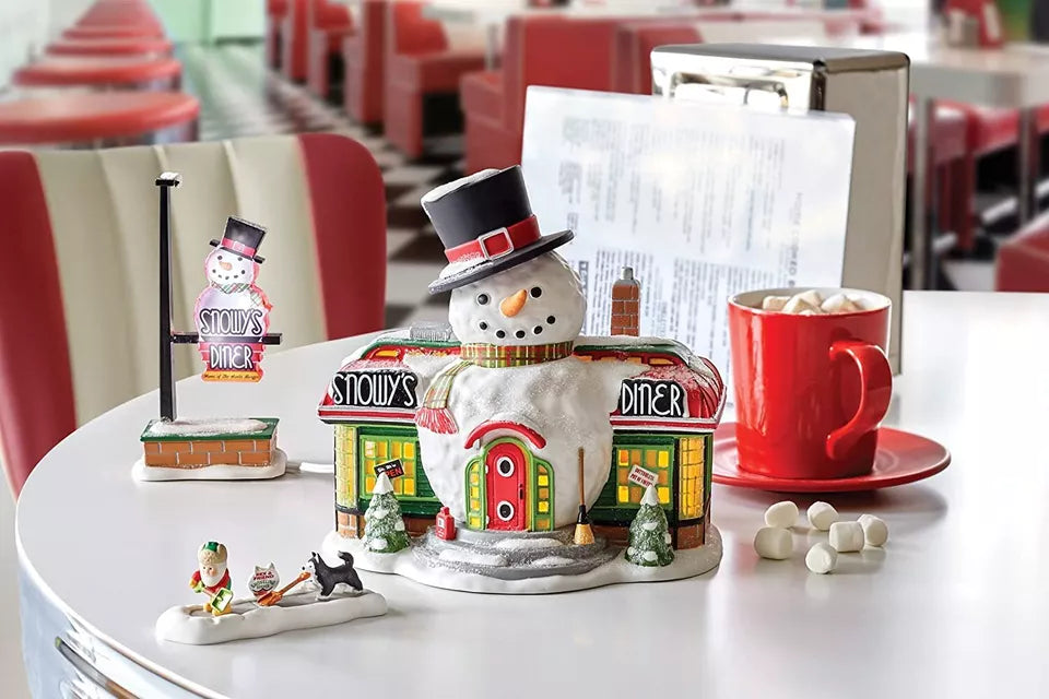 
                  
                    D-56 Collectible: NP Snowy's Diner
                  
                